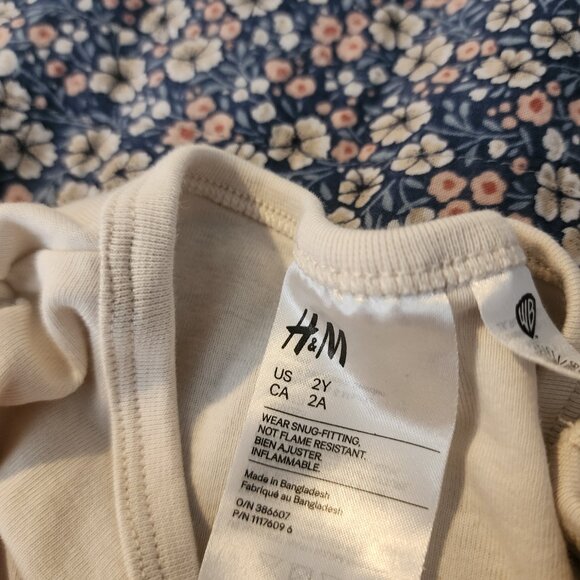 Worn Once H&M Baby/Toddler Pajamas - Picture 3 of 3